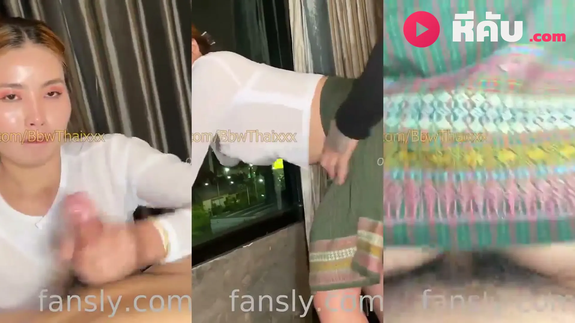 หนังโป๊ไทย bbwthaixxx น้องแก้วตาในชุดผ้าถุงมาบริการเสียวโม๊คควยให้เด็ดๆ ก่อนขึ้นขย่มเย็ดรัวๆ